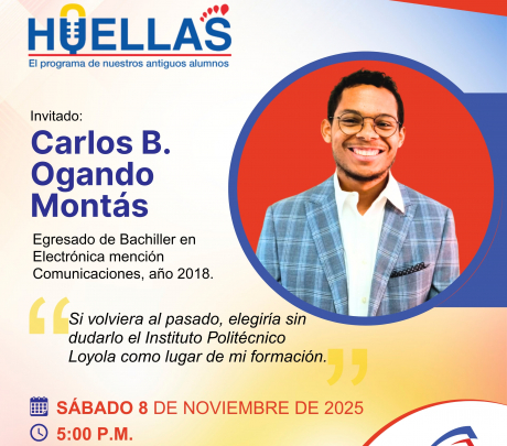 Programas Huellas, este próximo sábado 08 de noviembre 